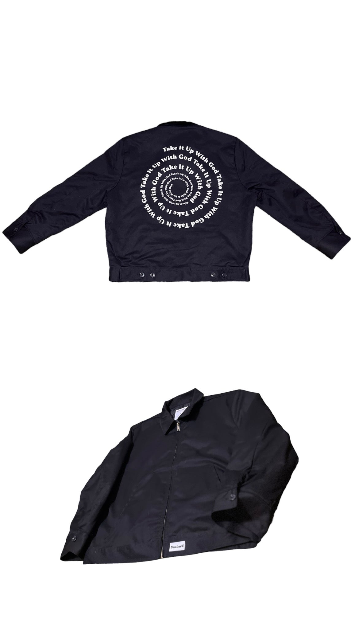 Take It Up With God Mechanic Jacket