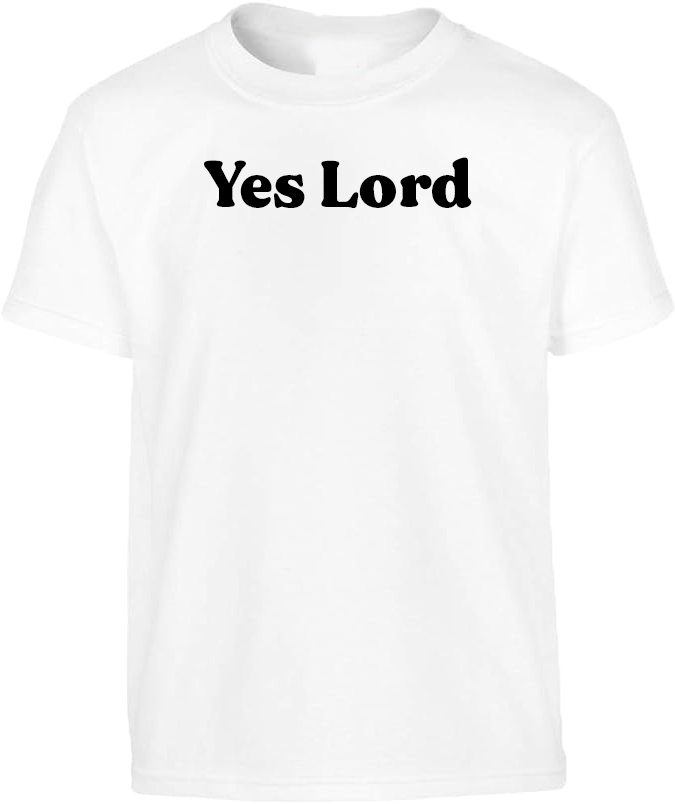 Youth Yes Lord Short Sleeve T-shirt