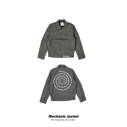 Take It Up With God Mechanic Jacket