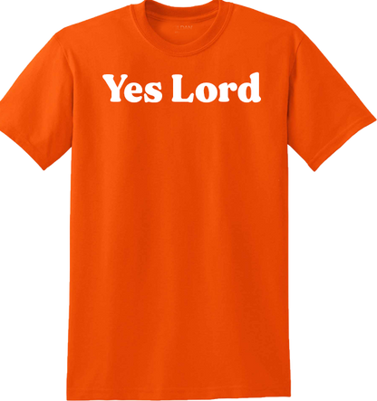 Yes Lord Short Sleeve T-shirt