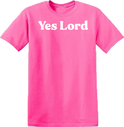 Yes Lord Short Sleeve T-shirt