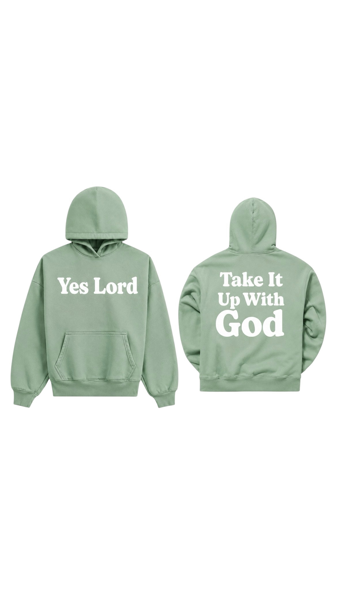 Yes Lord Heavyweight Hoodie